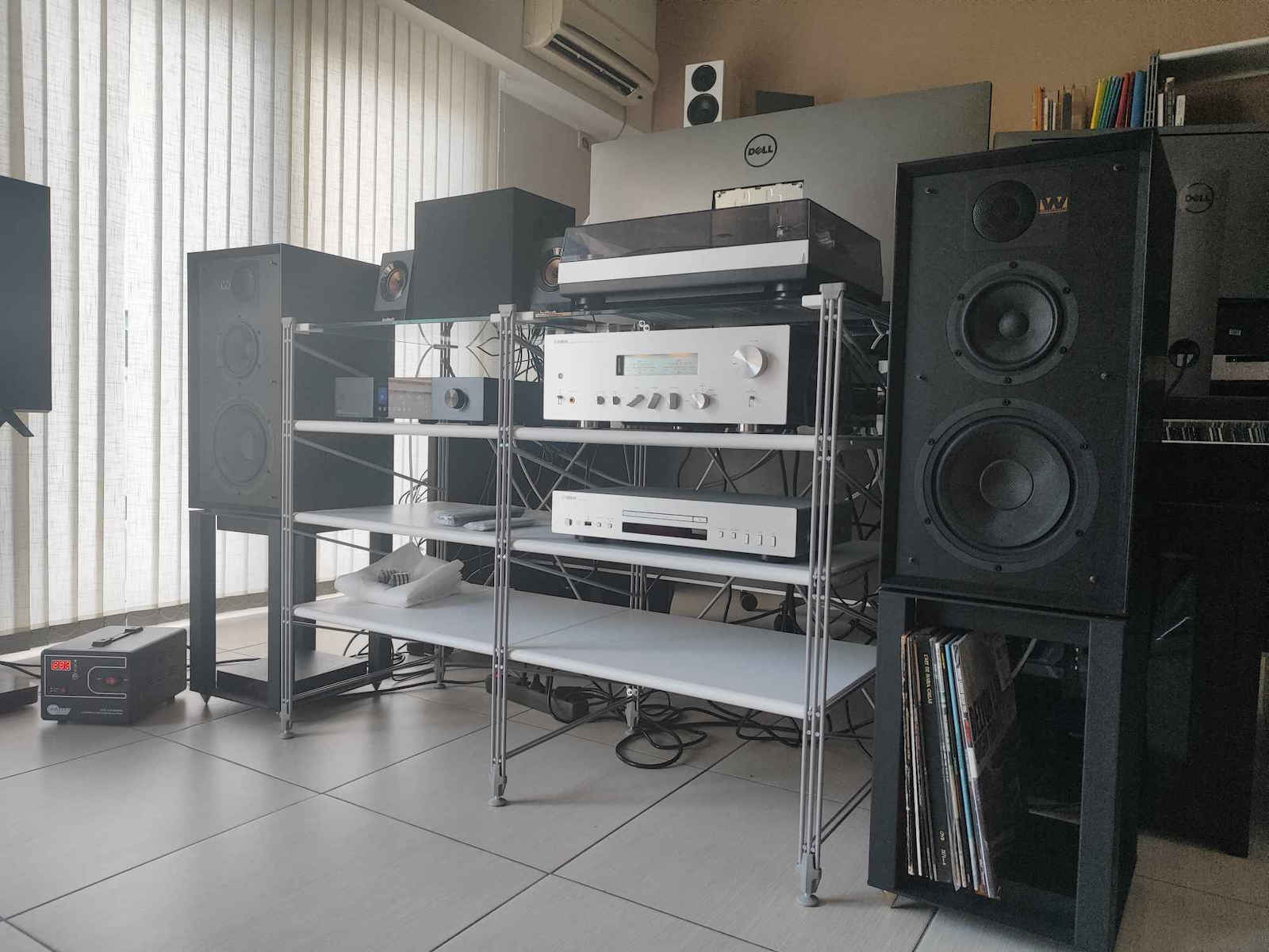 Yamaha A-S1200 Ολοκληρωμένος Ενισχυτής Hi-Fi Stereo 190W/4Ω 105W/8Ω S000.30924 Μαύρος