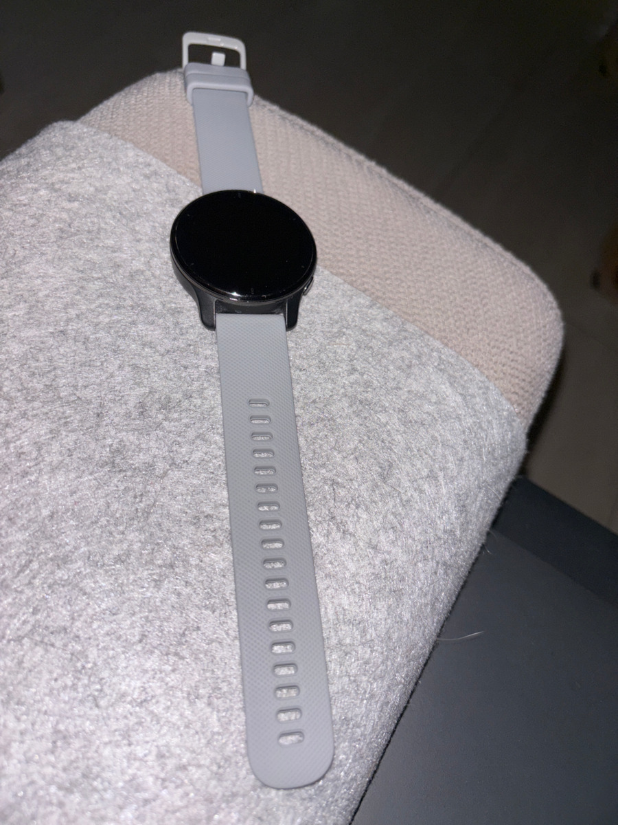 Rhombus Pattern Λουράκι Σιλικόνης Γκρι (Garmin Venu 2 Plus)