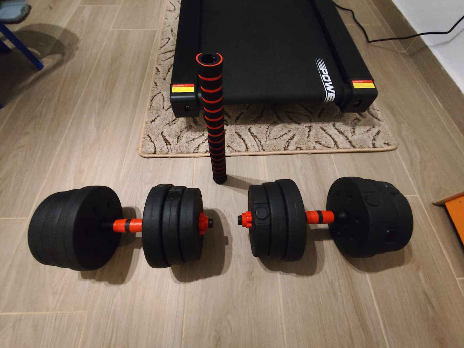 VSL Sports PowerDumbbell 20 Αλτήρες Σετ με Μπάρα Συνολικού Βάρους 20kg