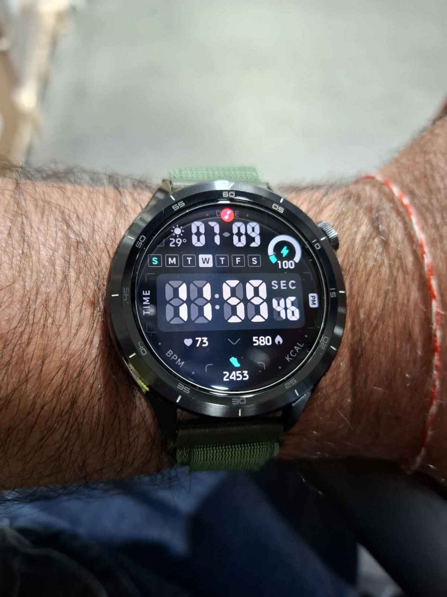 Xiaomi Watch S4 Aluminium 47mm Αδιάβροχο με Παλμογράφο (Ασημί)