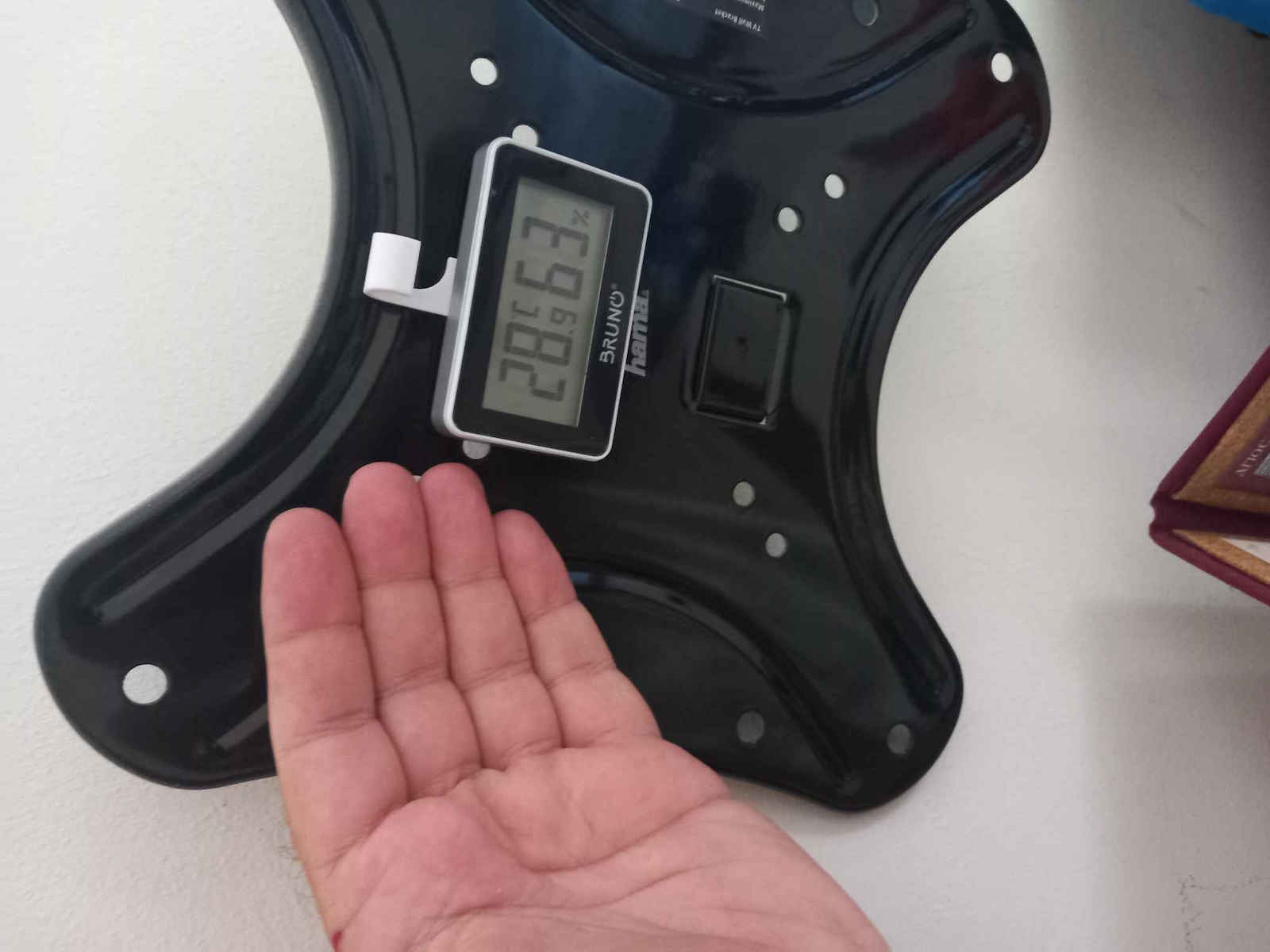 Bruno Digital Thermometer & Hygrometer for Indoor Use