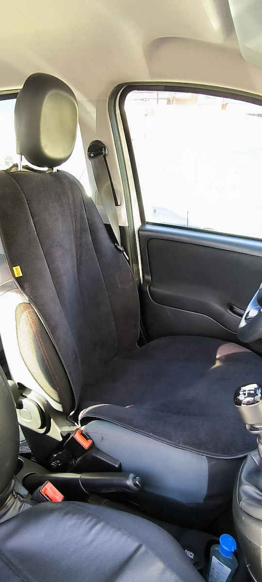 Car Seat Back Towel Black