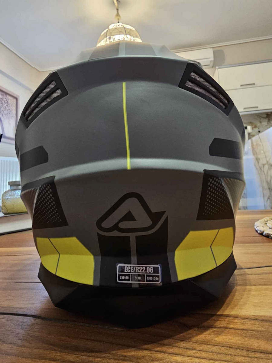 Acerbis Serel SV 444 - Nero/Giallo fluo Κράνος Μηχανής Full Face ECE 22.06 1680gr