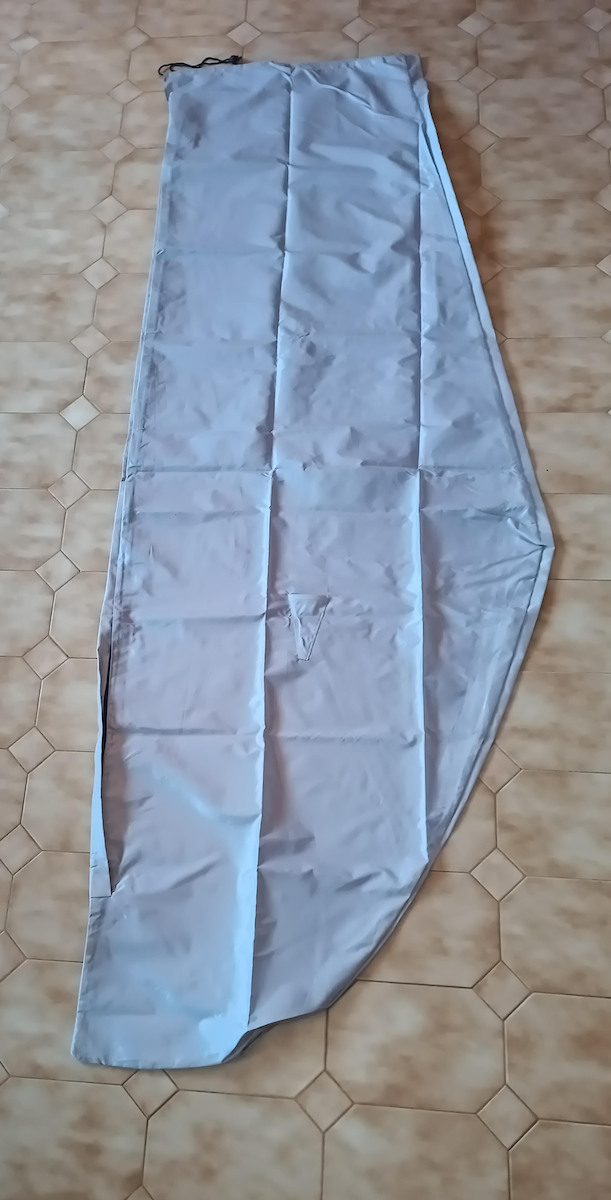 Home & Camp Waterproof Protective Umbrella Cover 85x85x250cm In Grey Color