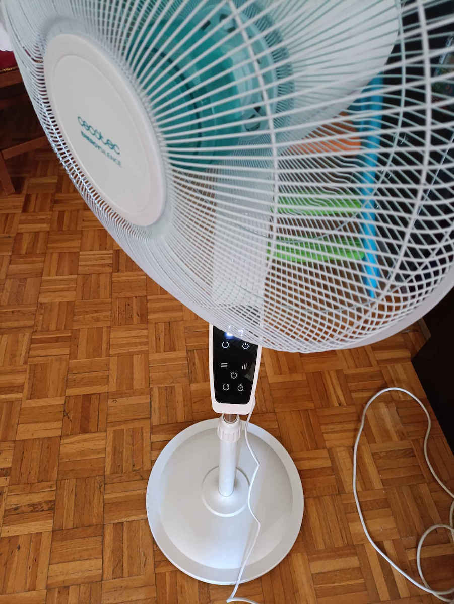Cecotec Energysilence 620 Pedestal Fan 50W 40cm Diameter With Remote Control White