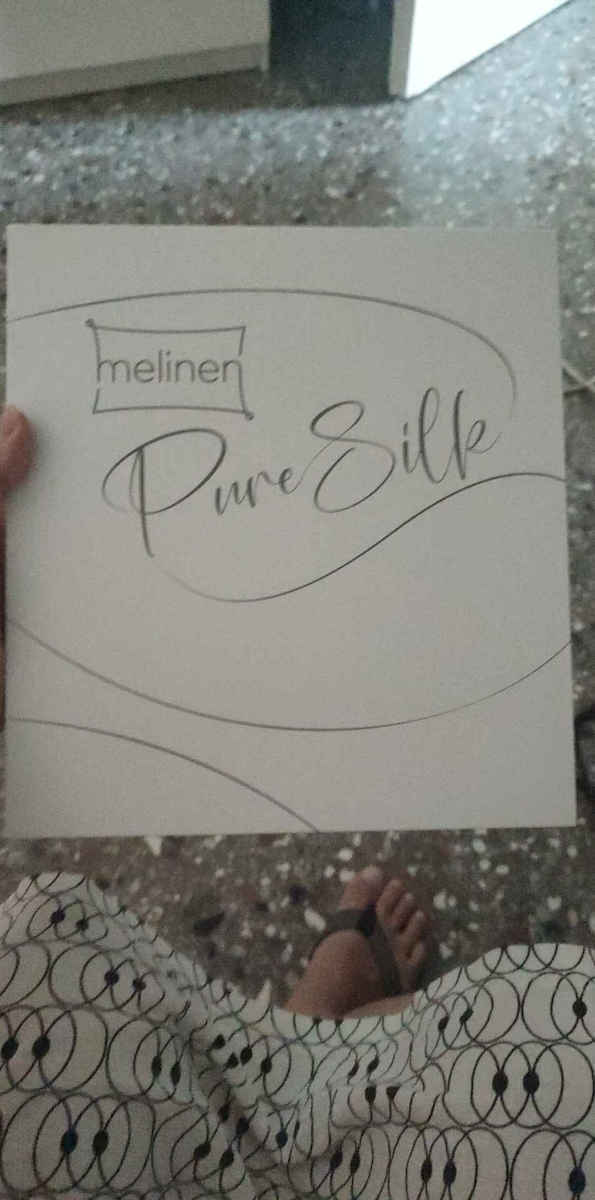Melinen Pure Kissenbezug-Set mit Umschlagumschlag Silver 50x70cm.