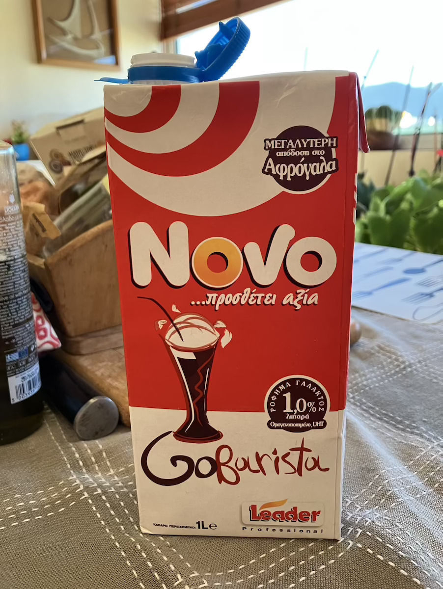 Novo Produs Organic Durată Lungă De Viață Lapte De Băut Pentru Barista 1000ml