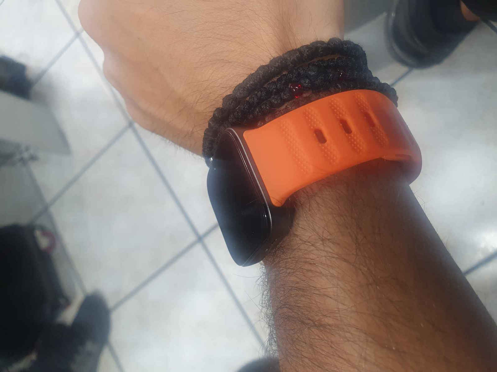 Techsuit Λουράκι Σιλικόνης Πορτοκαλί (Huawei Watch Fit 3)