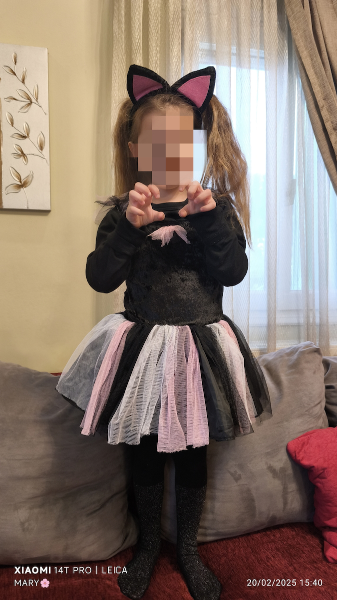 Kids Carnival Costume Kitten