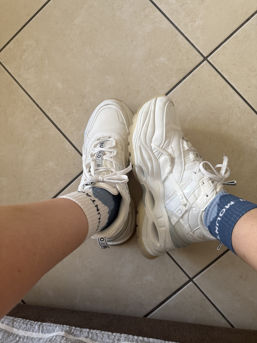 Γυναικεία Chunky Sneakers Λευκά