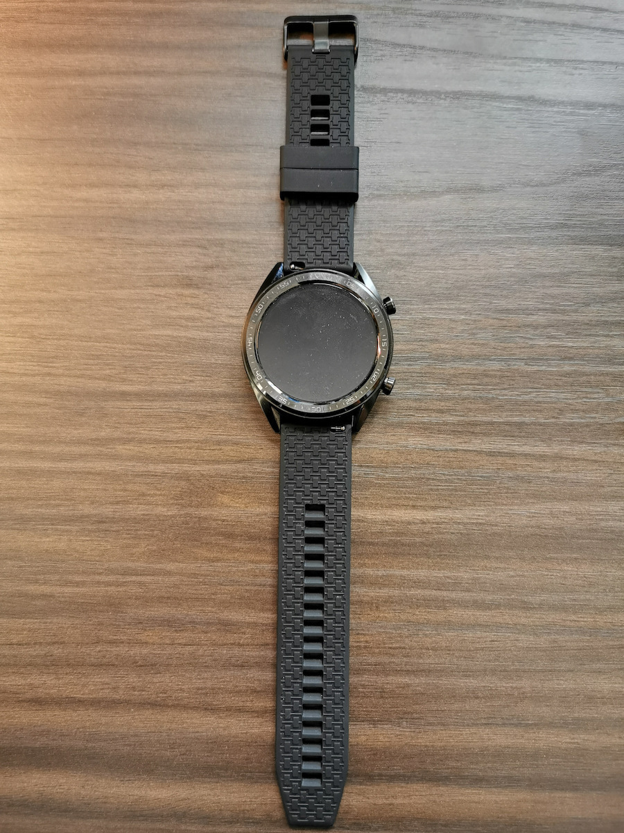 Hurtel Curea Silicon Negru (Huawei Watch GT, Huawei Watch GT2)