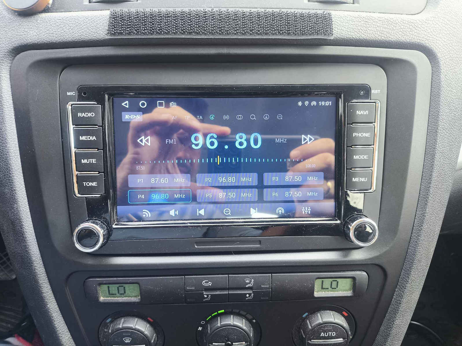 Πρόσοψη 2 Din για Skoda Octavia 2004 - 2013