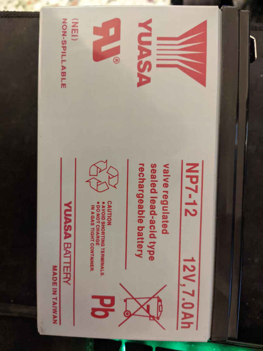 Yuasa NP7-12L Μπαταρία UPS με Χωρητικότητα 7Ah και Τάση 12V 1τμχ