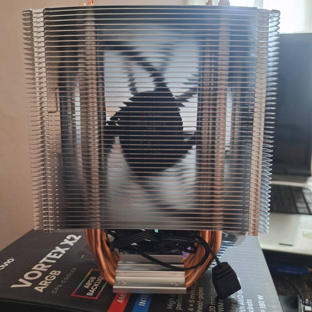 Savio Vortex X2 ARGB Ψύκτρα Επεξεργαστή για Socket AM4/AM5/1200/115x/1700