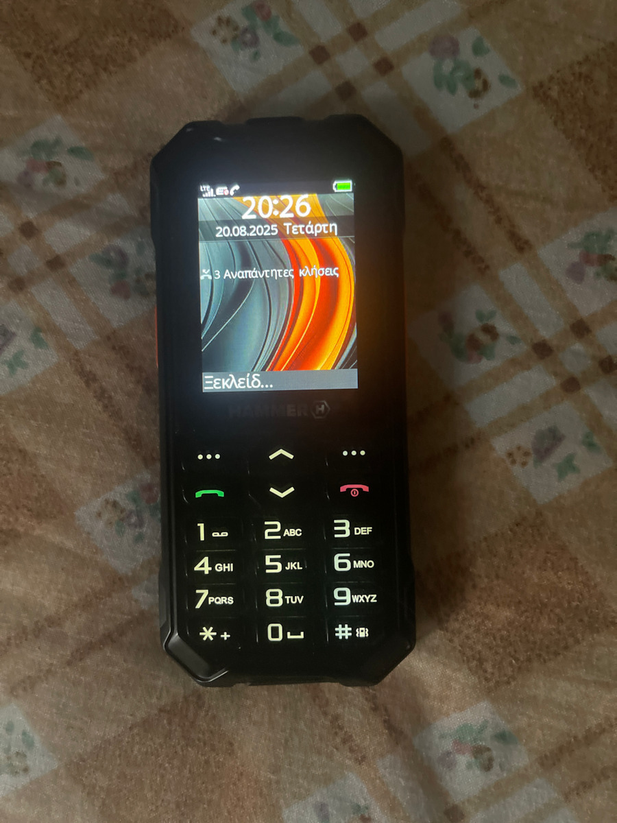 Hammer 6 LTE Dual-SIM Widerstandsfähig Handy mit Tasten Military Edition