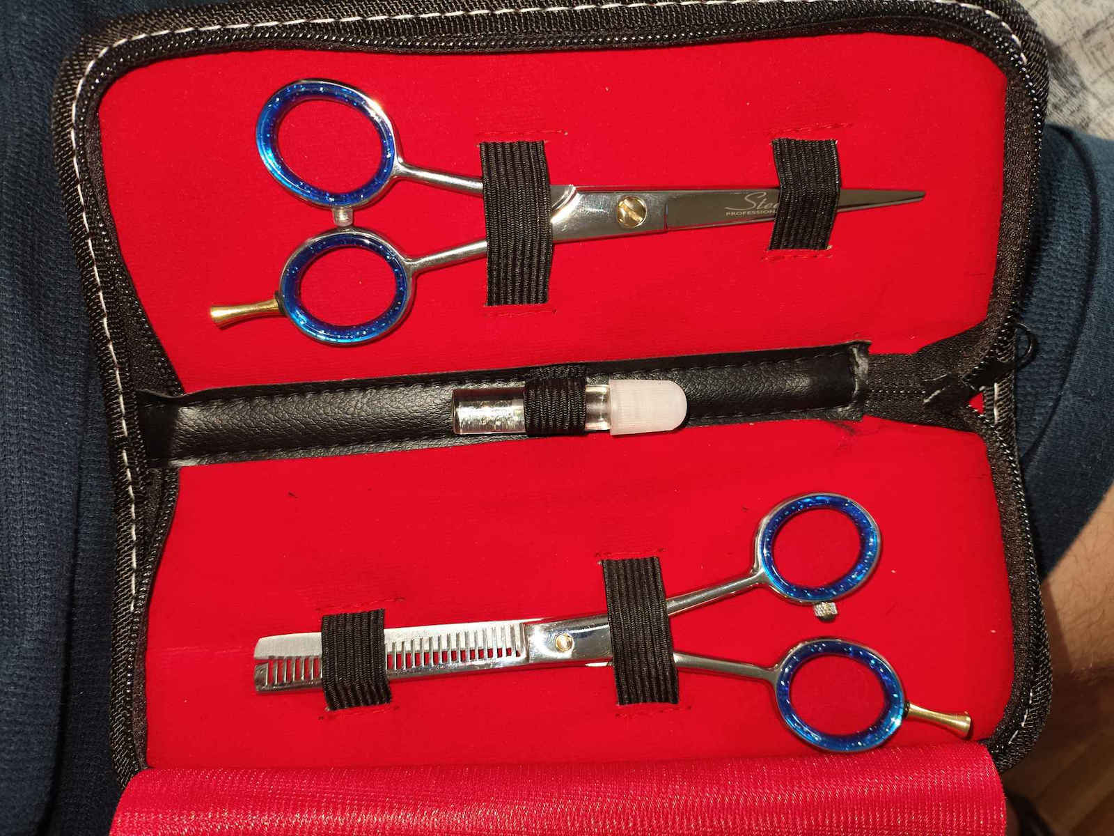 Steely Professional Set Trimming & Thinning Hair Cutting Scissors