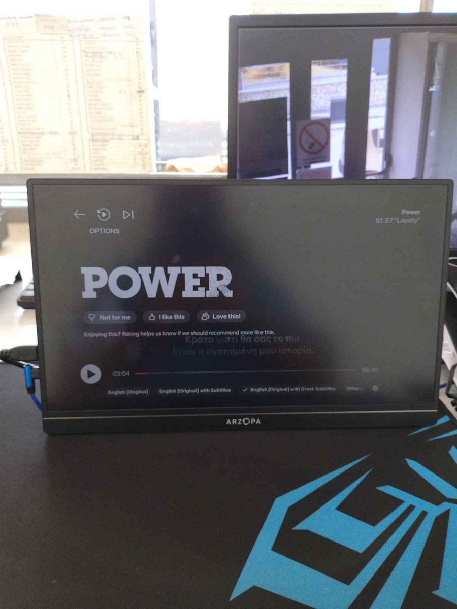 Arzopa A1 IPS Φορητό Monitor 15.6" FHD 1920x1080