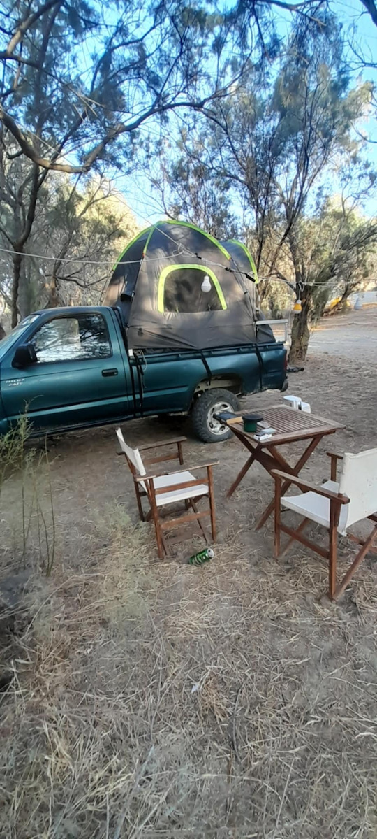 Vevor Σκηνή Camping Igloo Αυτοκινήτου Γκρι 3 Εποχών 230x180x175εκ.