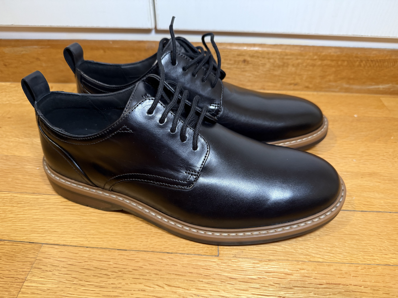 Aldwin Lace Handmade Men's Leather Dress Shoes Black