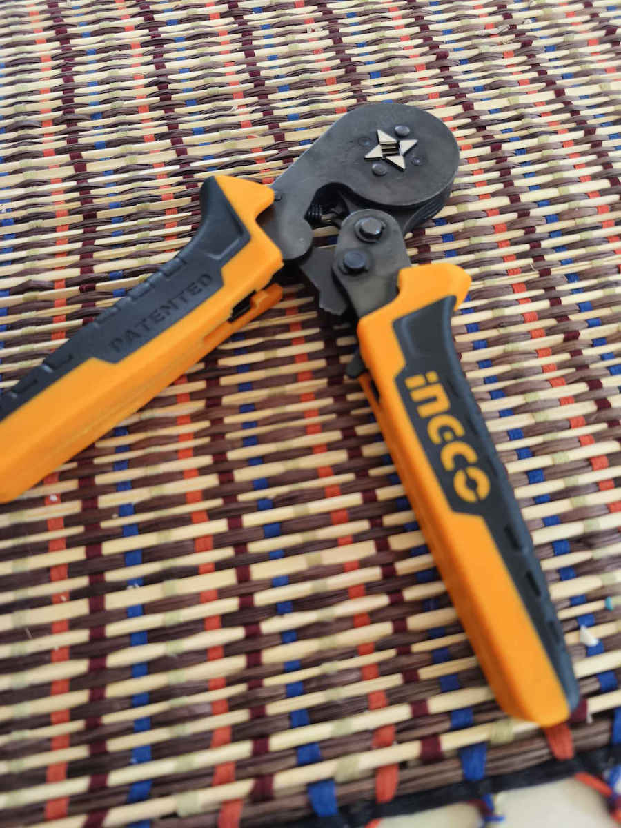 Ingco Self-adjusting Crimping Pliers Cross-section 0.25 - 10mm² Length 150mm