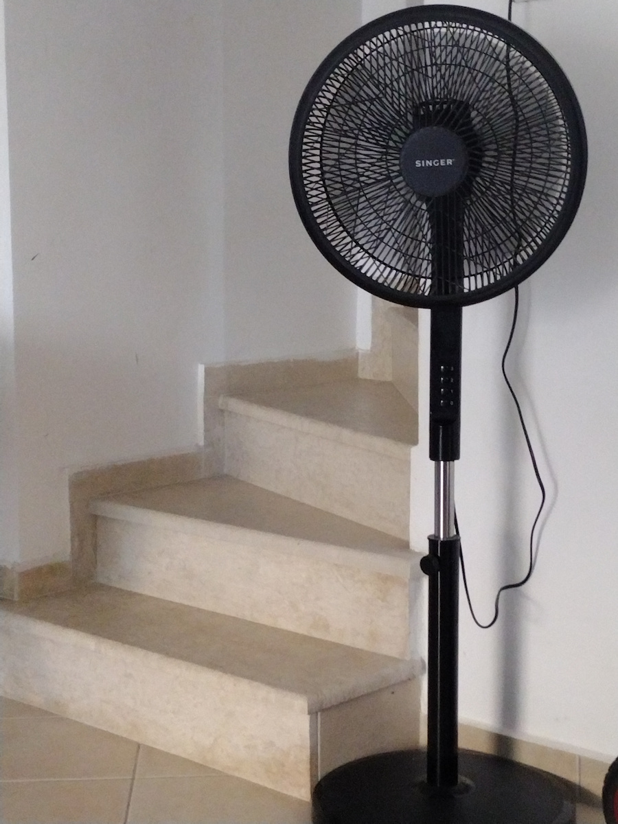 Singer Ventilator Sockel 55W Lüfterdurchmesser 40cm Weiß