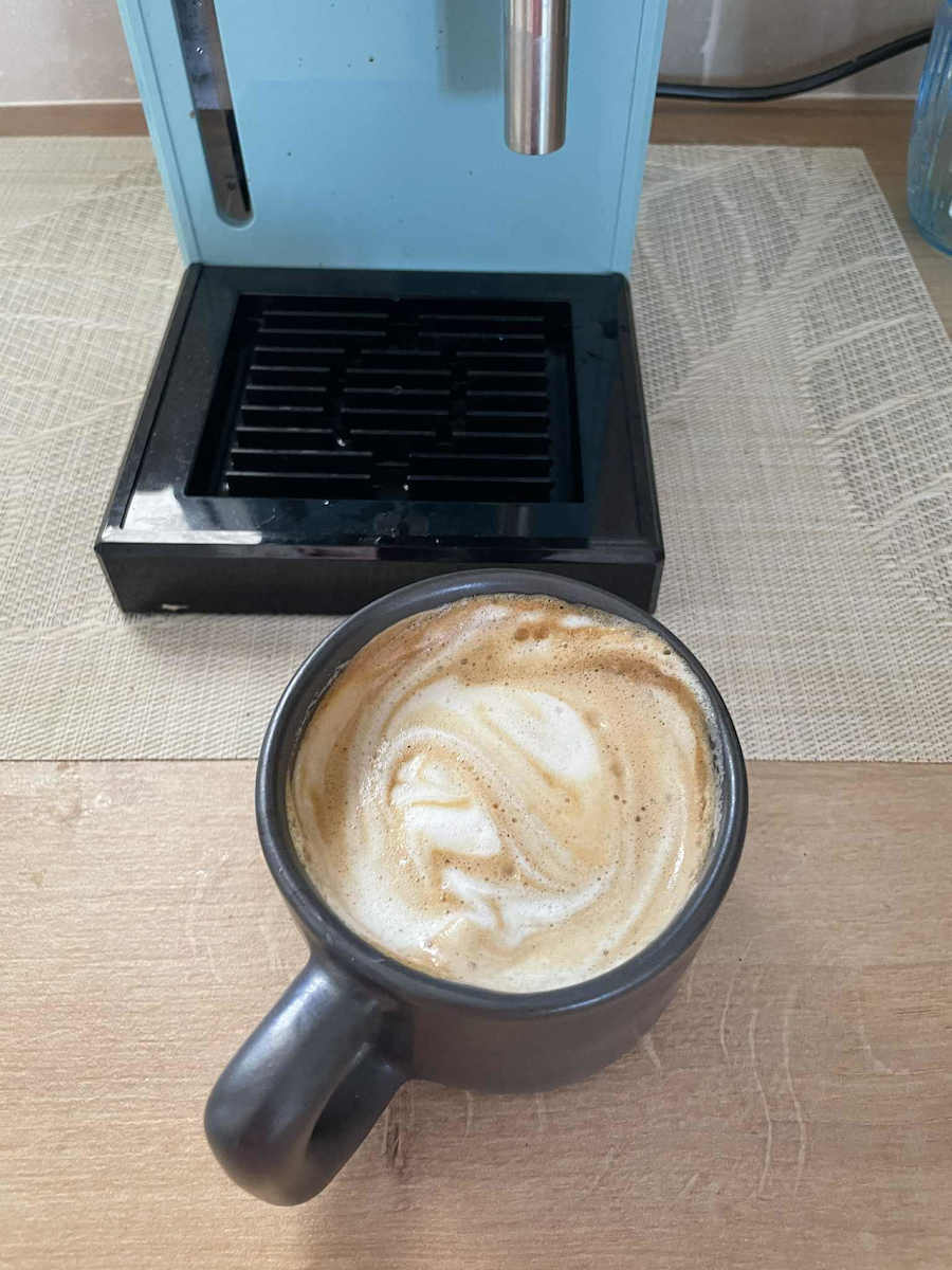 Briel A1 Μηχανή Espresso 1000W Πίεσης 20bar Τιρκουάζ