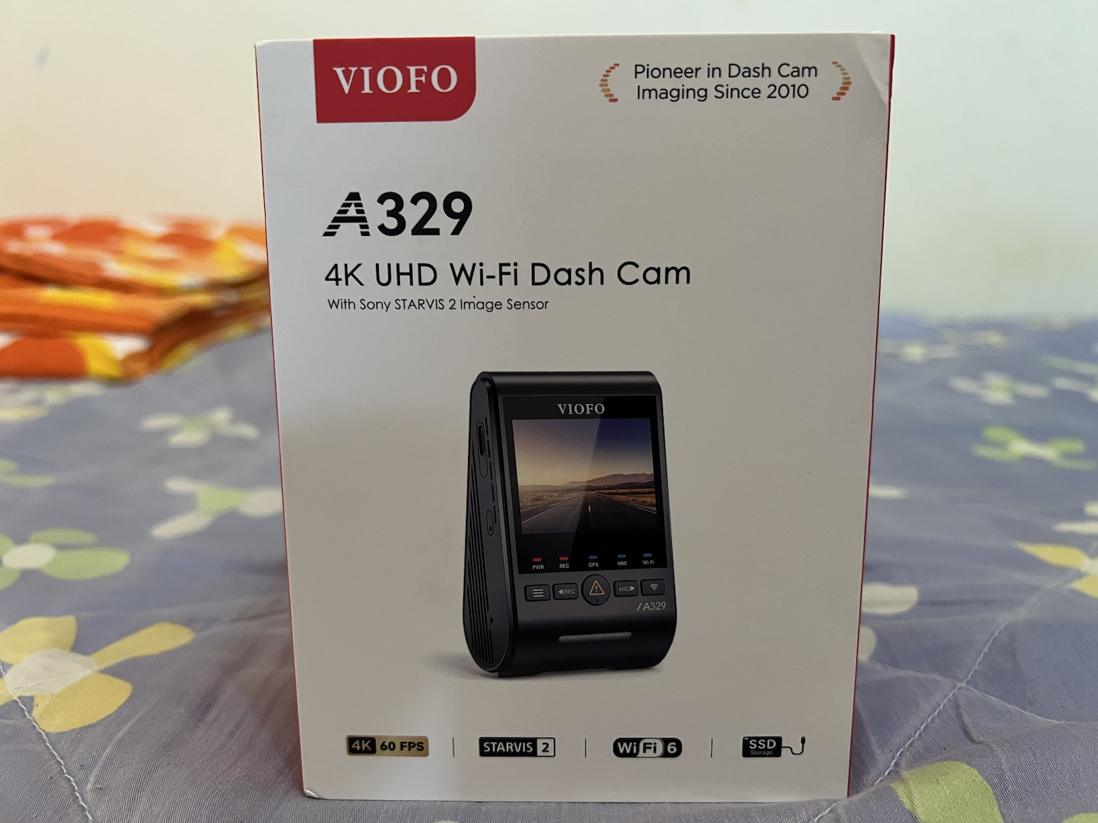Viofo Κάμερα DVR Αυτοκινήτου 4K με Οθόνη Wi-Fi, GPS
