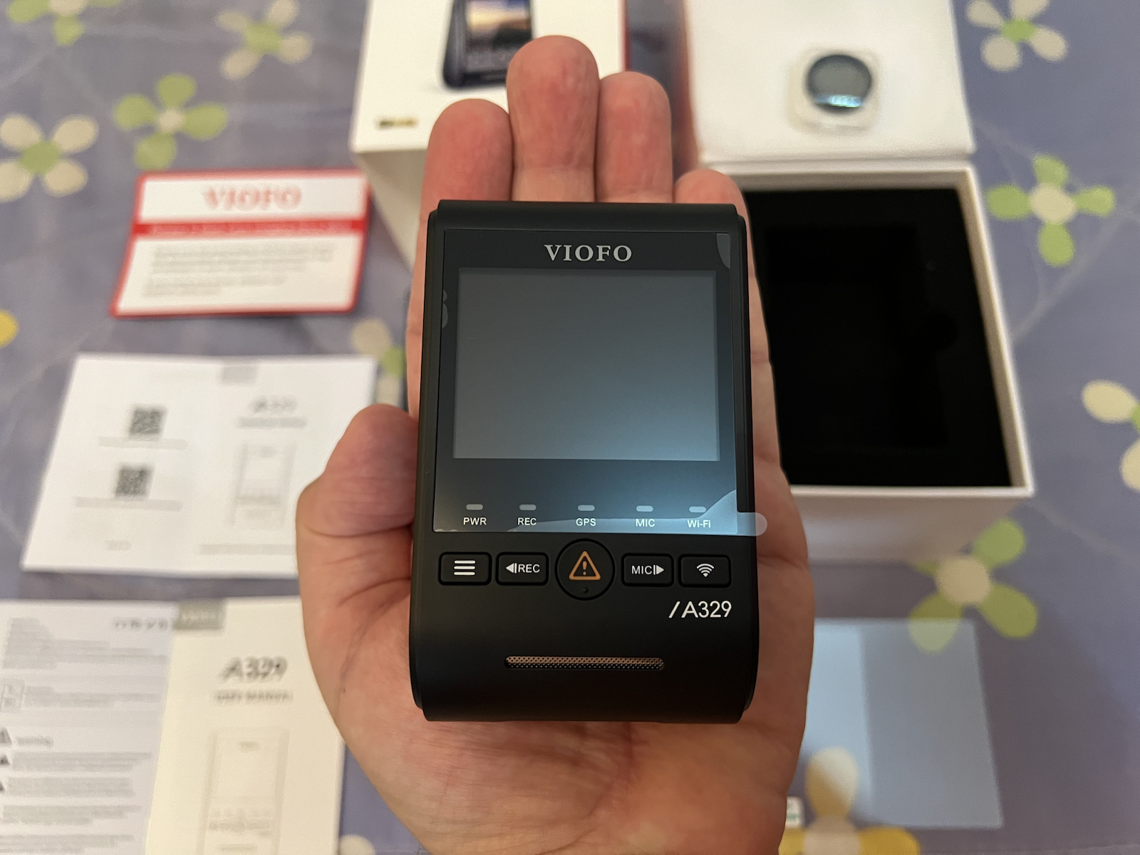 Viofo Κάμερα DVR Αυτοκινήτου 4K με Οθόνη Wi-Fi, GPS