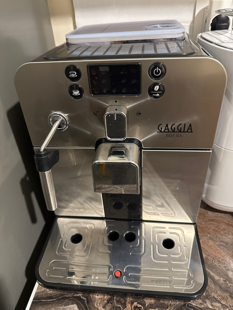 Gaggia Brera Automatic Espresso Machine 1400W Pressure 15bar with Grinder Black