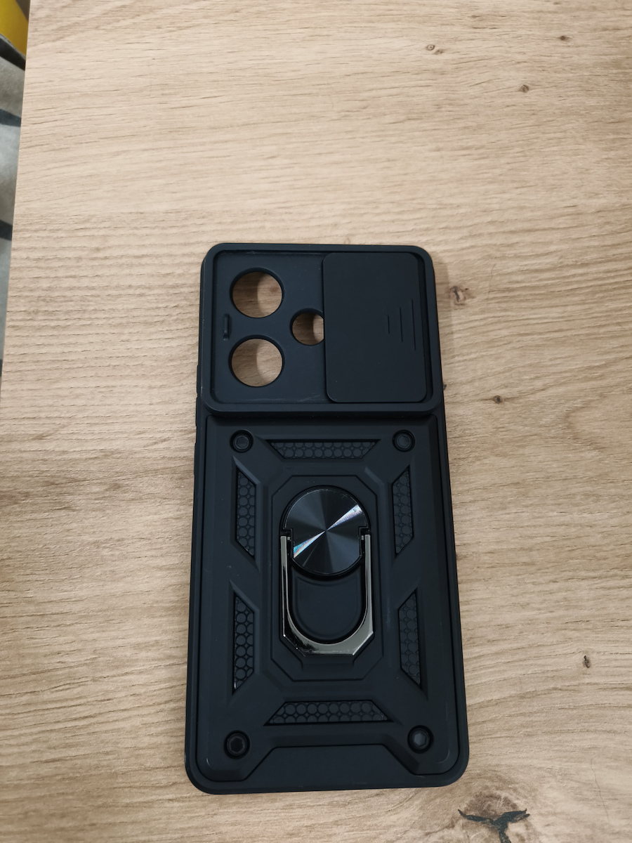 Techsuit Camshield Series Back Cover Σιλικόνης / Πλαστικό Μαύρο (Realme GT 7)