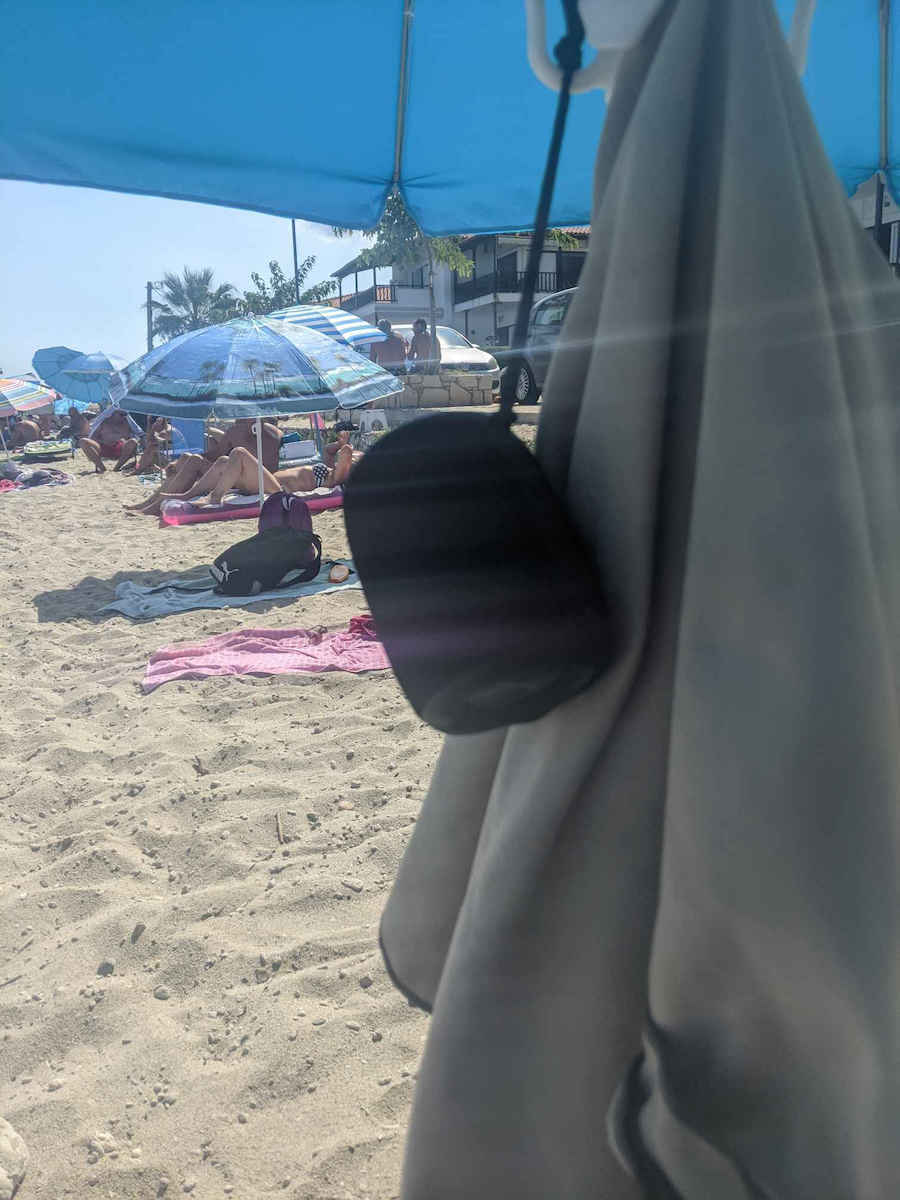 Escape Κρεμάστρα για Ομπρέλα Θαλάσσης Λευκή