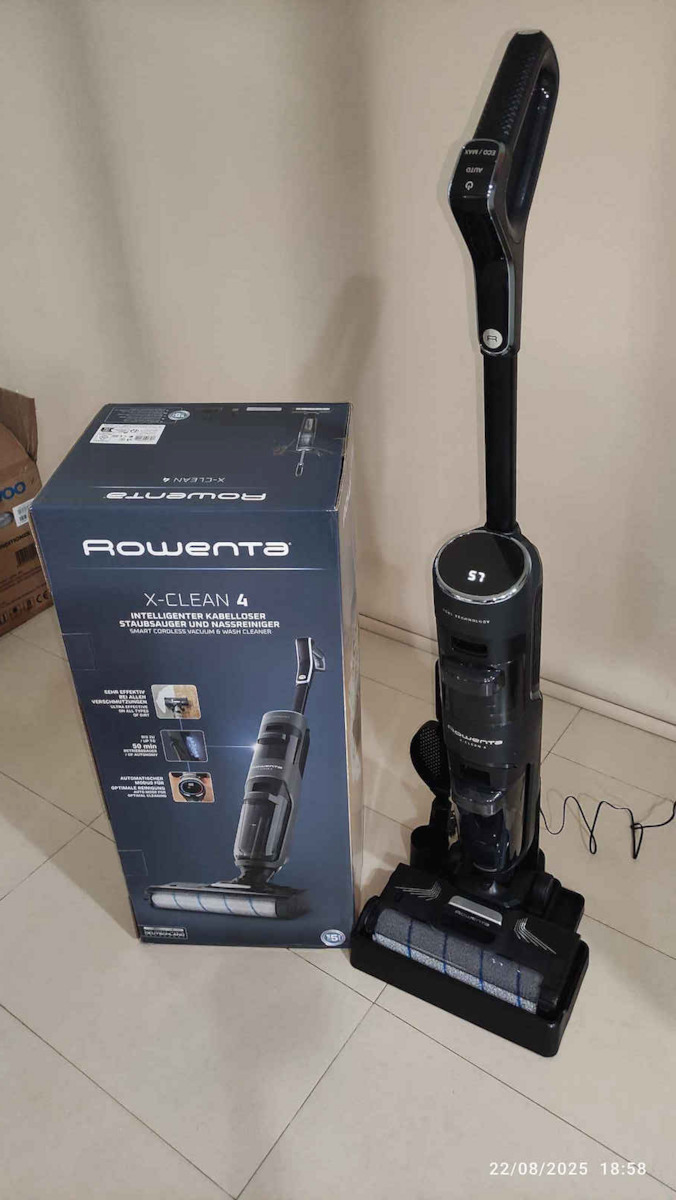 Rowenta X-Clean 4 Reîncărcabilă Aspirator Stick Neagră