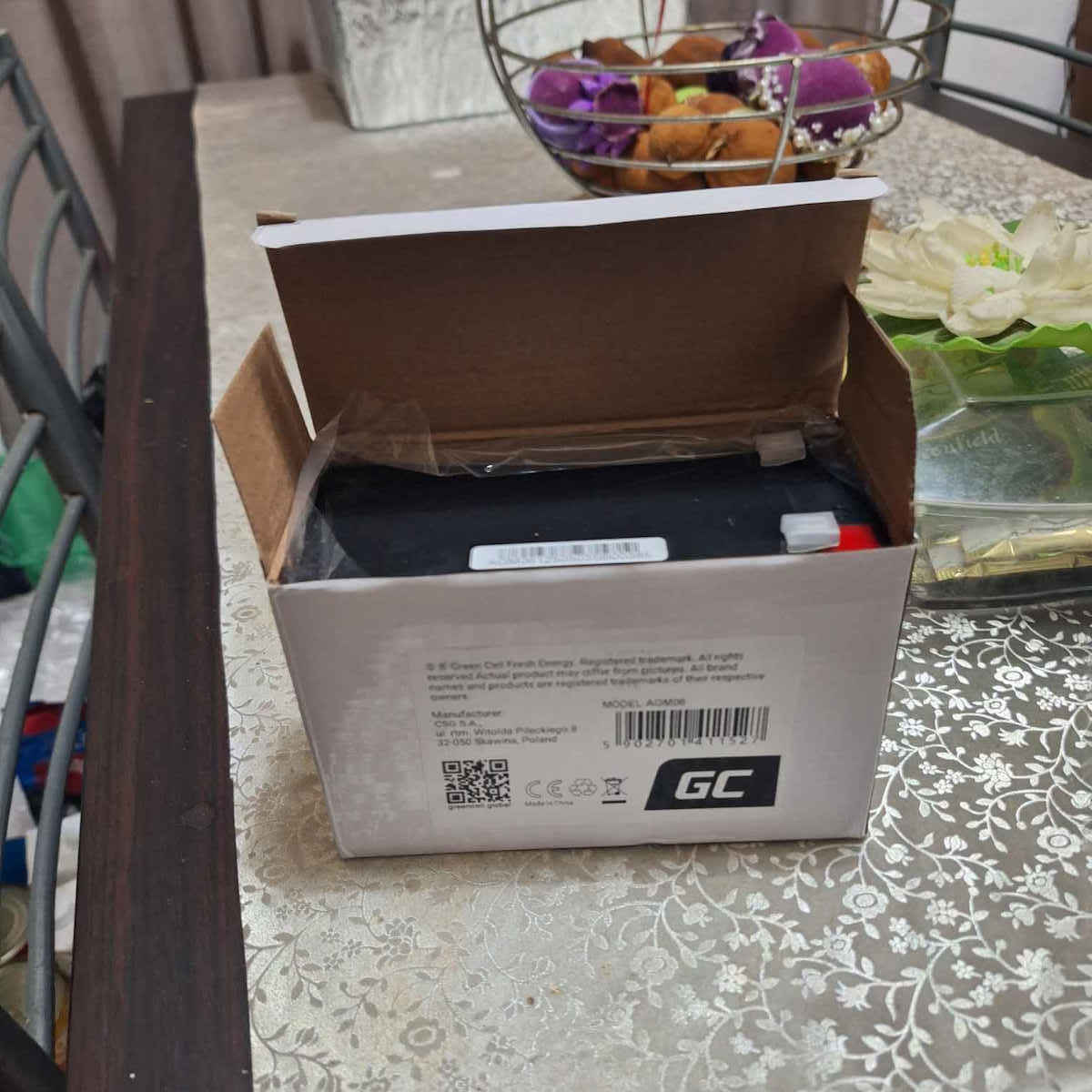 Green Cell Μπαταρία UPS με Χωρητικότητα 12Ah και Τάση 12V AGM07