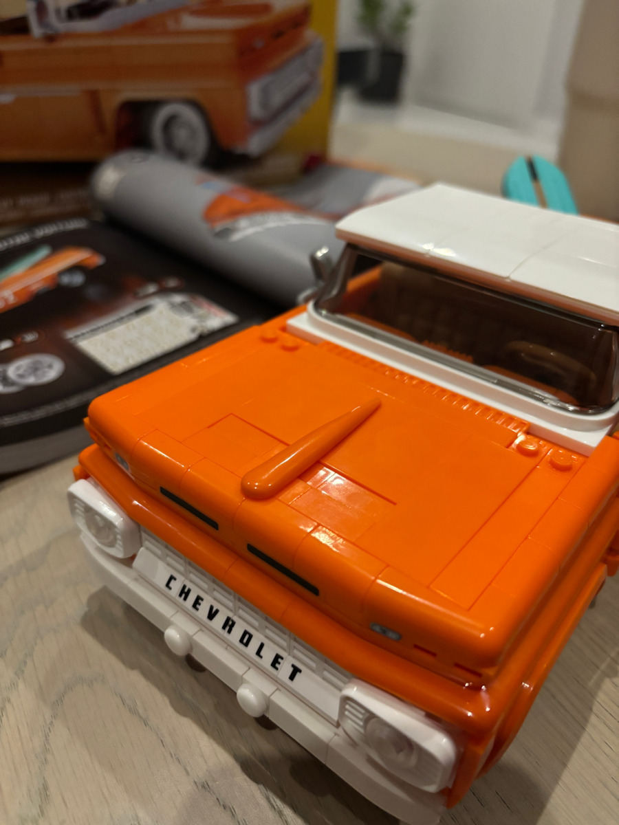 Mattel Brick Shop Building Blocks Custom 62 Chevy Pickup for Ages