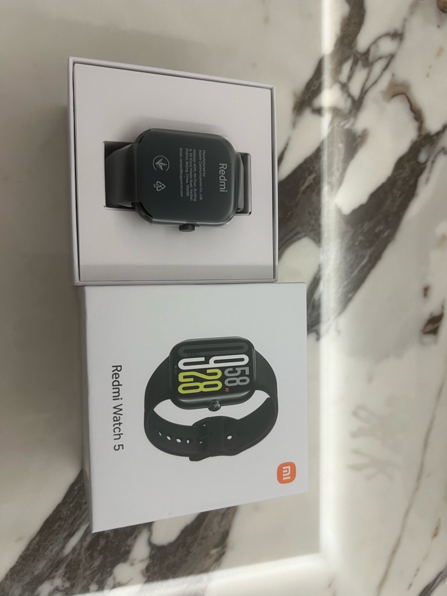 Xiaomi Redmi Watch 5 Aluminium 48mm Waterproof with Heart Rate Monitor (Silver Gray)