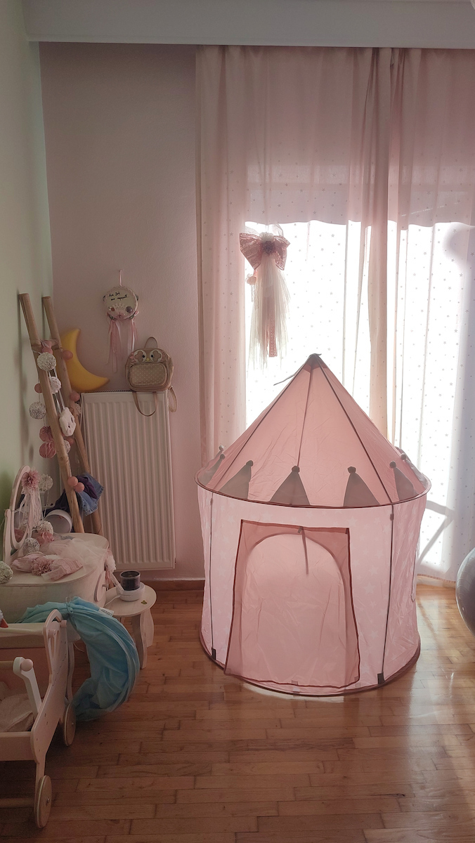 Kids Concept Kids Castle Play Tent Star for 3+ years Pink