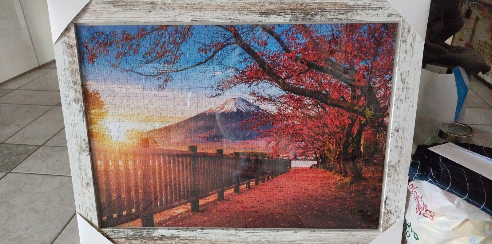 Trefl Puzzle 1000 Premium Plus Photo Odyssey Mount Fuji Japan