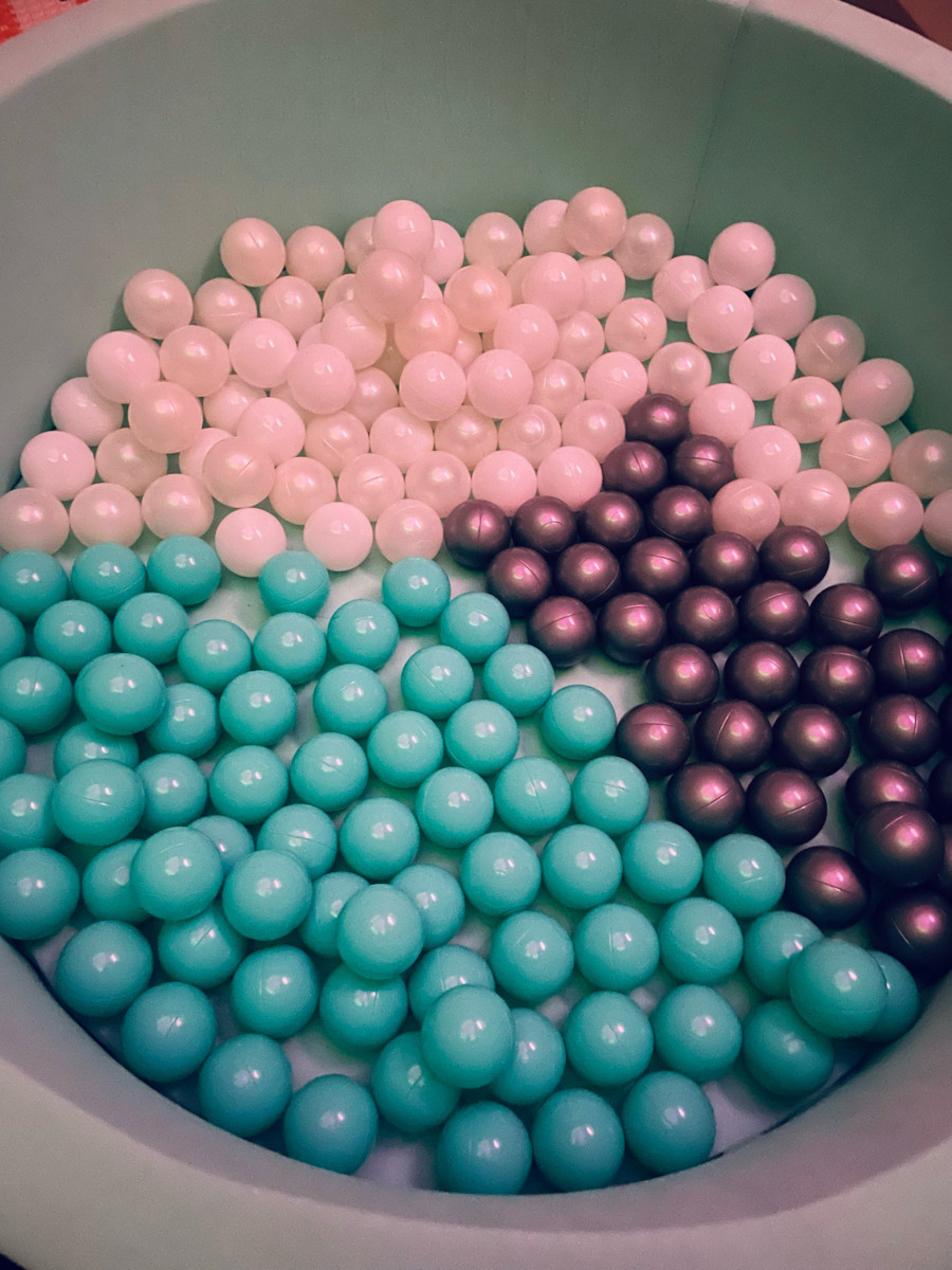 Moni Ball Pit 90x90x30cm. for 1+ Years Years Blue