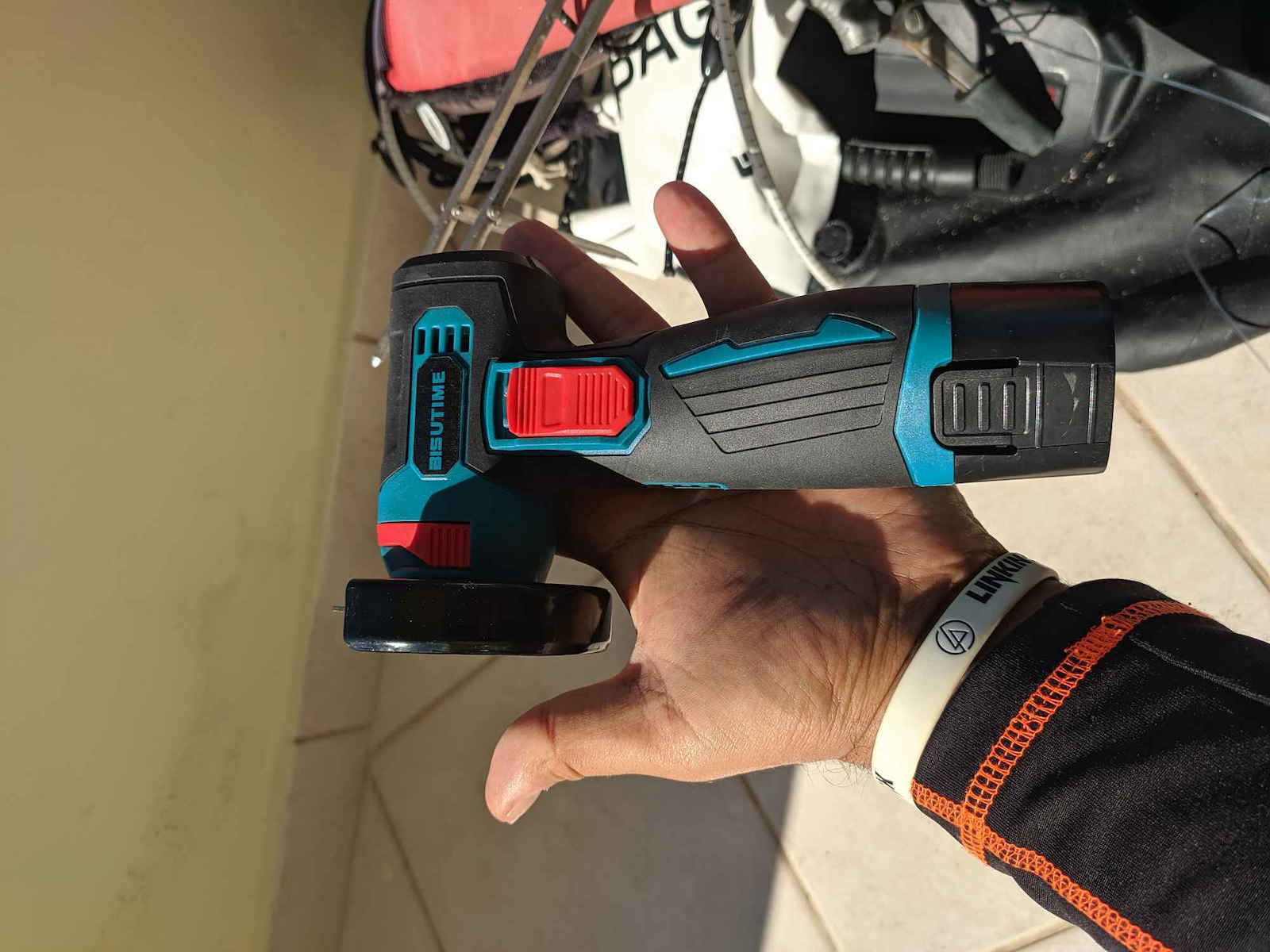 Factory Grinder Mini 76mm Battery 12V Solo