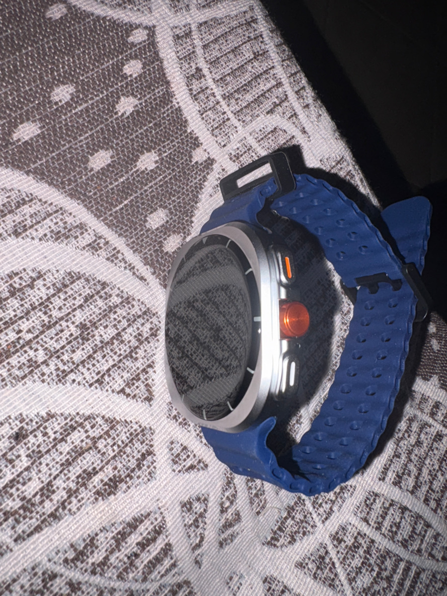 S7 Ultra Smartwatch mit Pulsmesser (Blau)