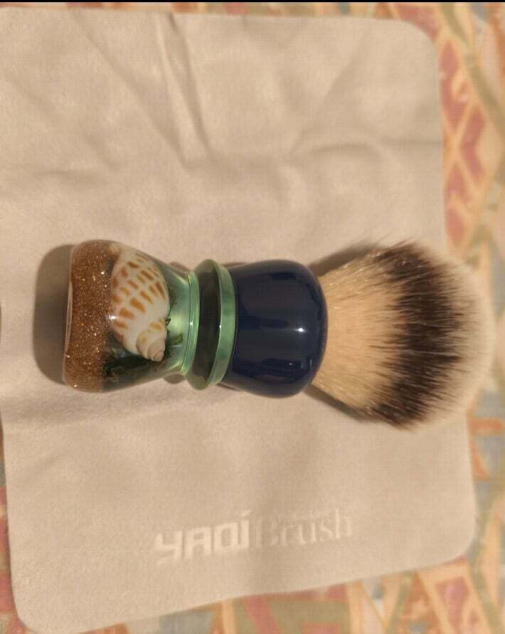 Yaqi Shaving Atalantis Yaqi Knot Πινέλο Ξυρίσματος με Συνθετική Τρίχα 24mm