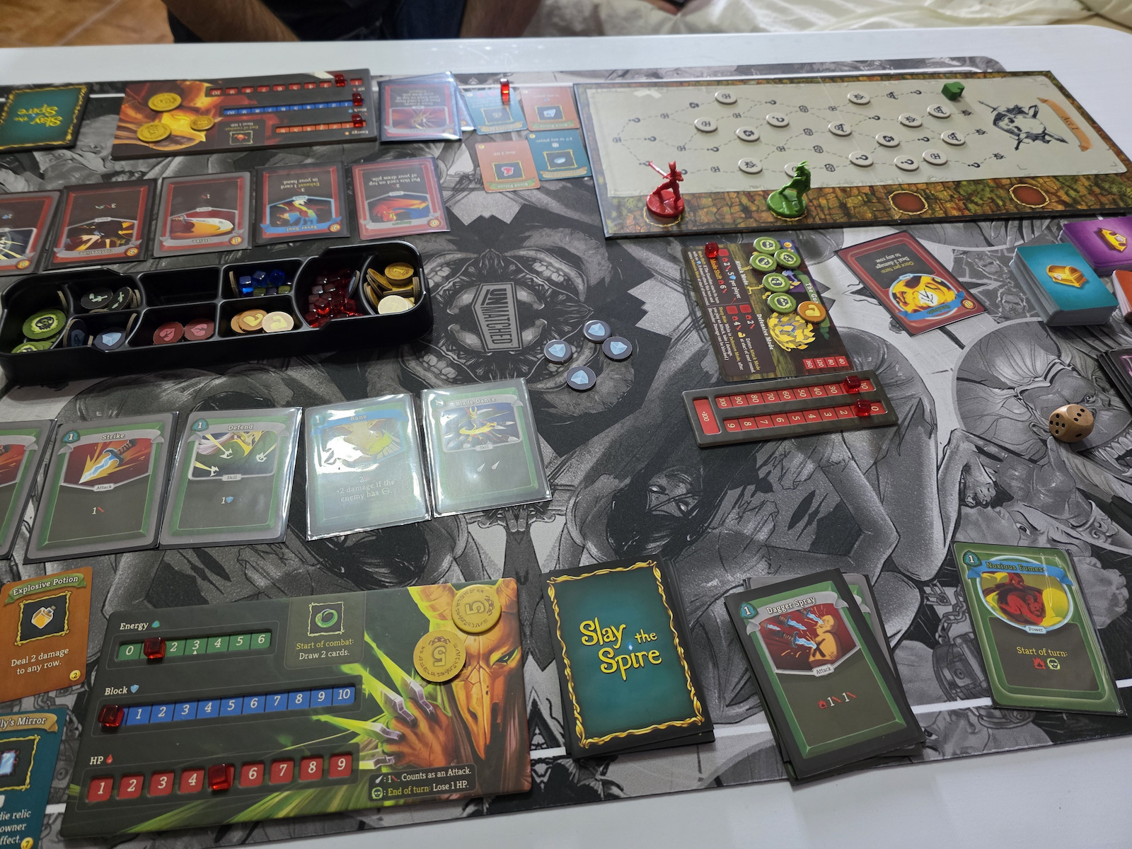 Board Game Slay the Spire for 1-4 Players 12+ Years Old (EN) Contention Games
