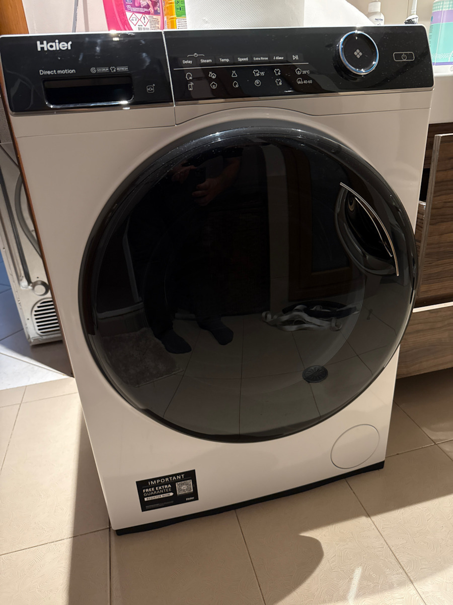 Haier HW100-B14959U1 Mașină de Spălat Rufe 10kg cu Tehnologie cu Abur 1400 Rotiri Inverter Direct Motion 31018790