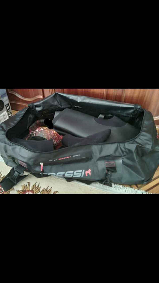 CressiSub Gorilla Waterproof Bag Shoulder Bag Black