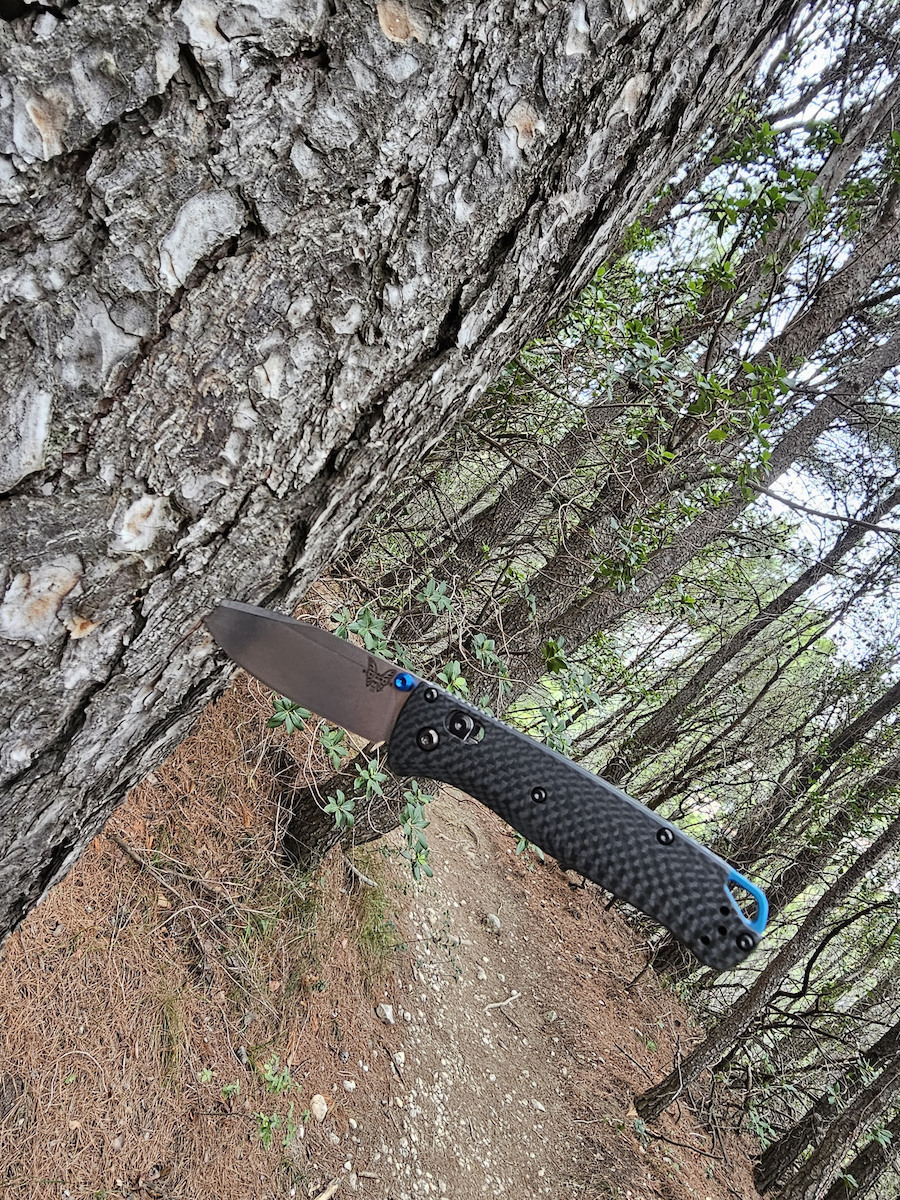 Benchmade Bugout Σουγιάς Μαύρος σε Θήκη