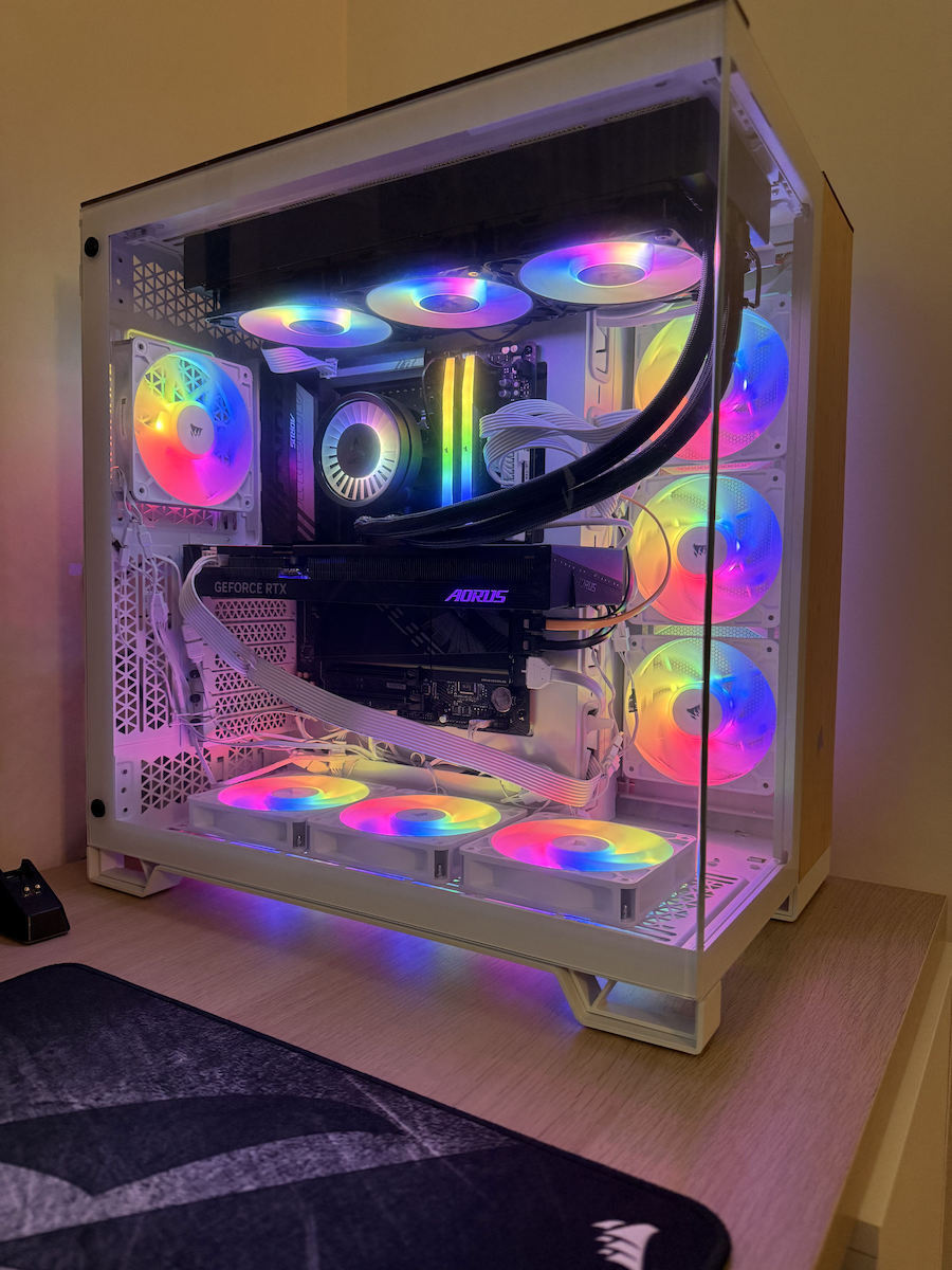 Corsair 6500X Gaming Midi Tower Κουτί Υπολογιστή με Πλαϊνό Παράθυρο Λευκό/Γκρι Σατινέ
