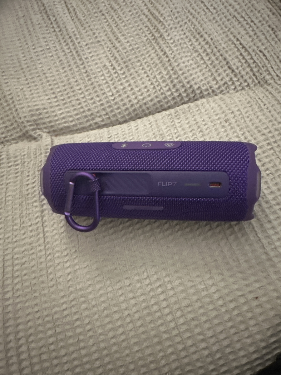 JBL Flip 7 Αδιάβροχο Ηχείο Bluetooth 35W με Διάρκεια Μπαταρίας έως 16 ώρες Μωβ