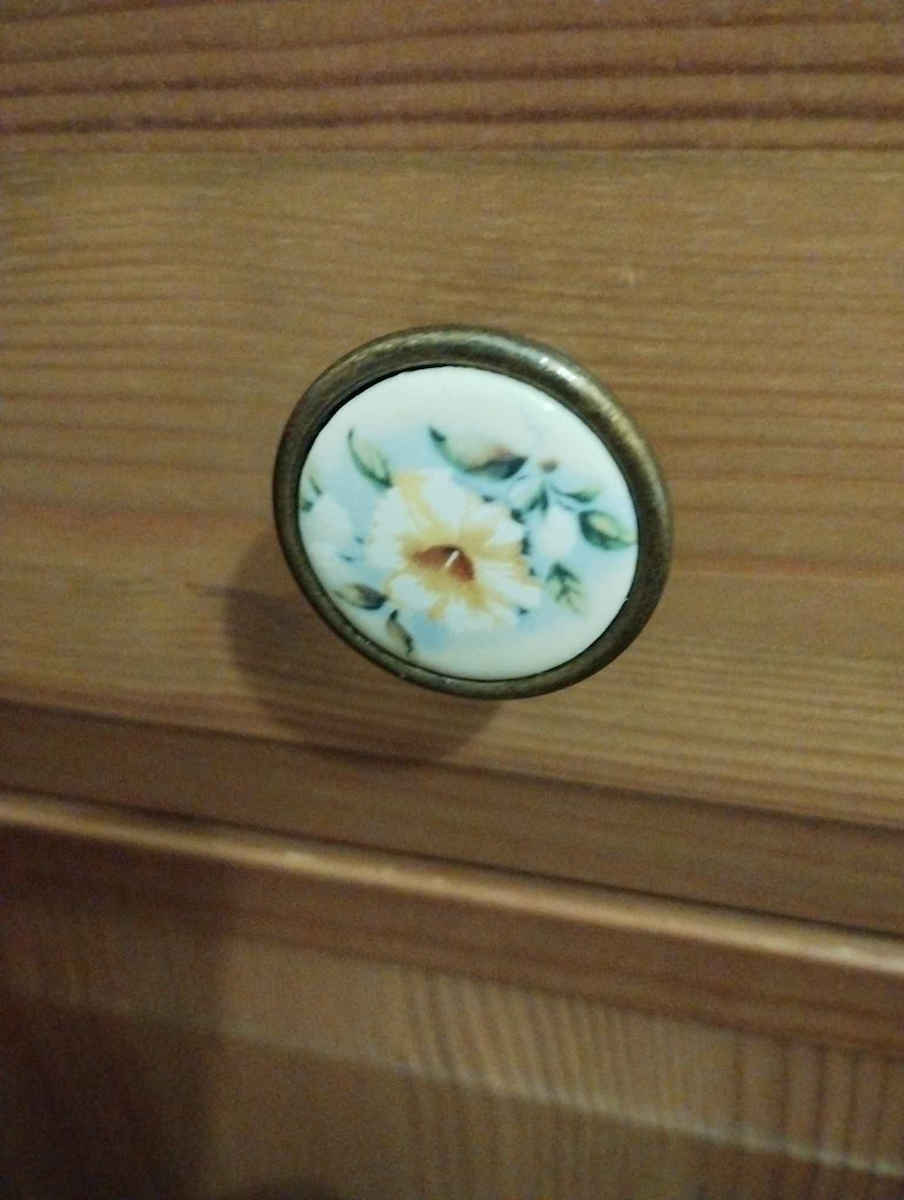 Roline 523 Antique Knob Furniture made of Porcelain Crackers D33mm 523 1pcs