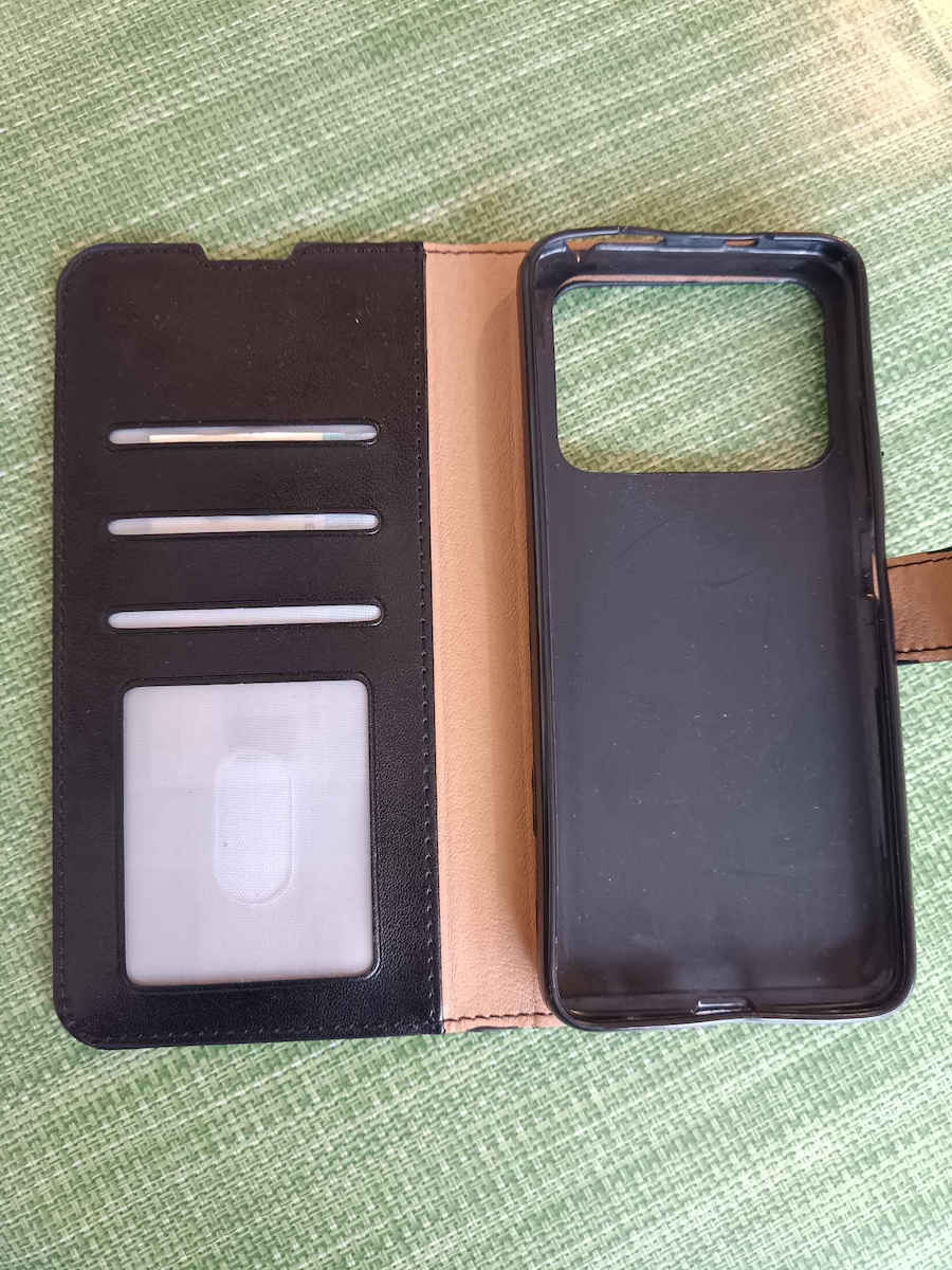 Book Synthetic Leather Black (Poco M4 Pro)