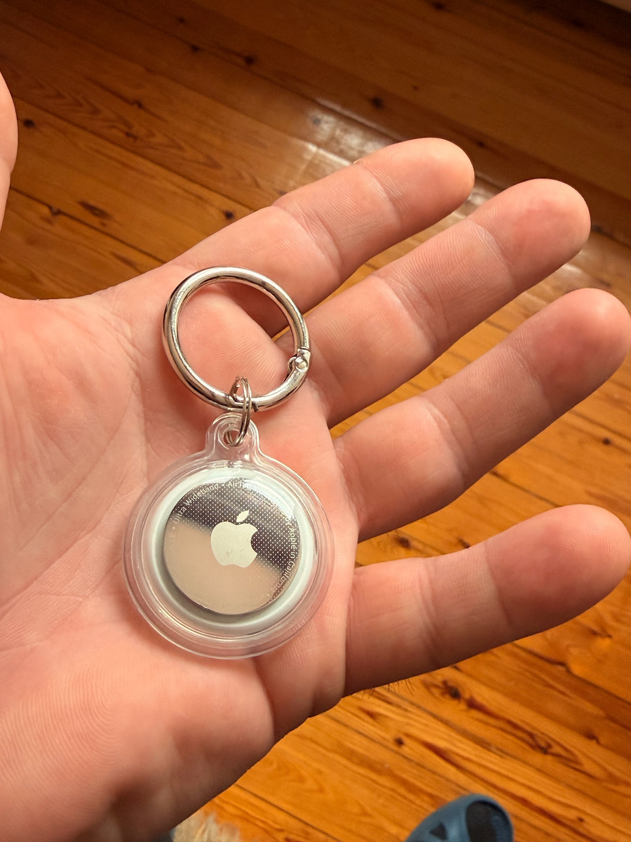 Tech-Protect Icon Θήκη Σιλικόνης για AirTag σε Διάφανο χρώμα 4τμχ